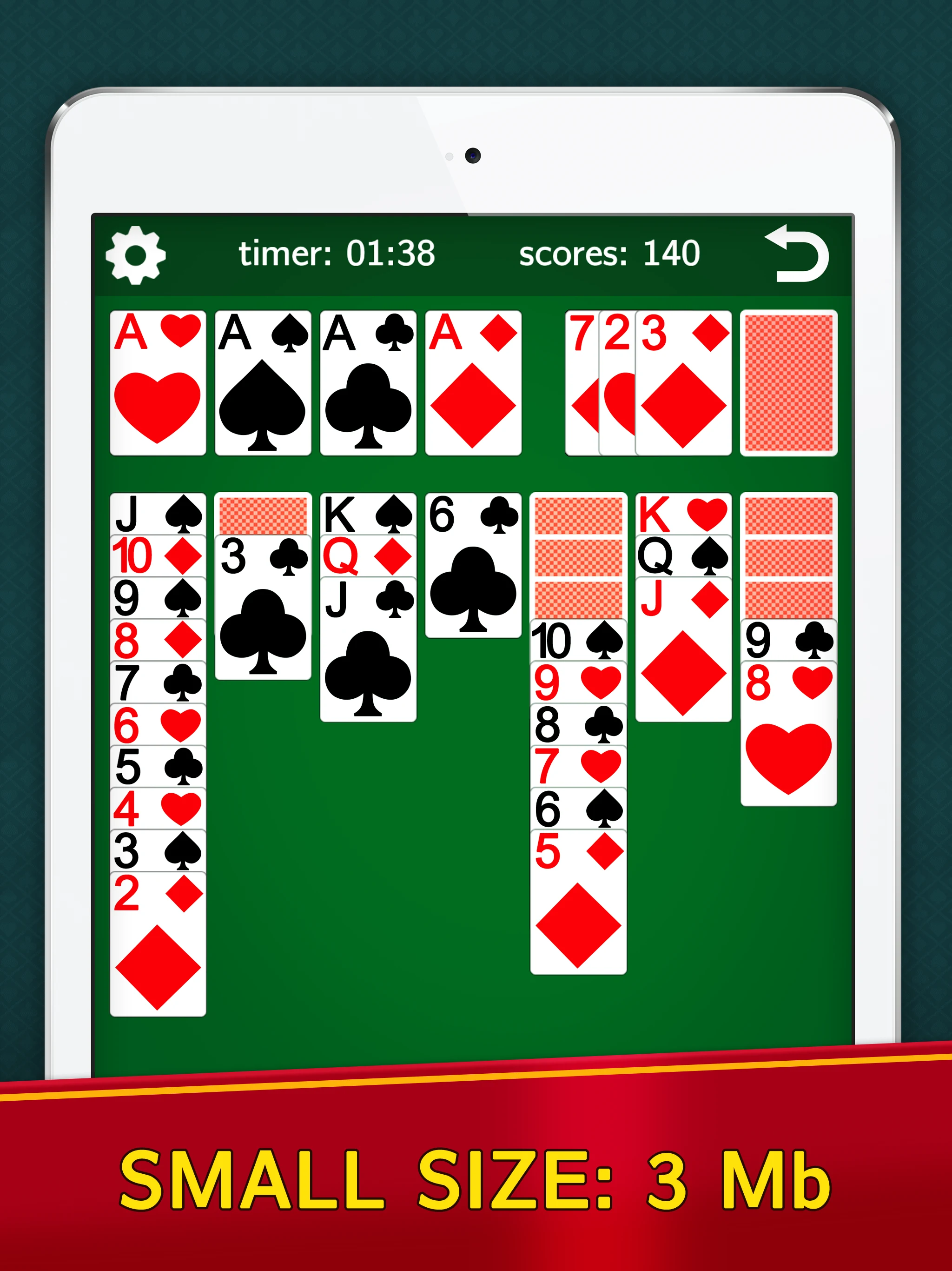Classic Solitaire Klondike screenshot